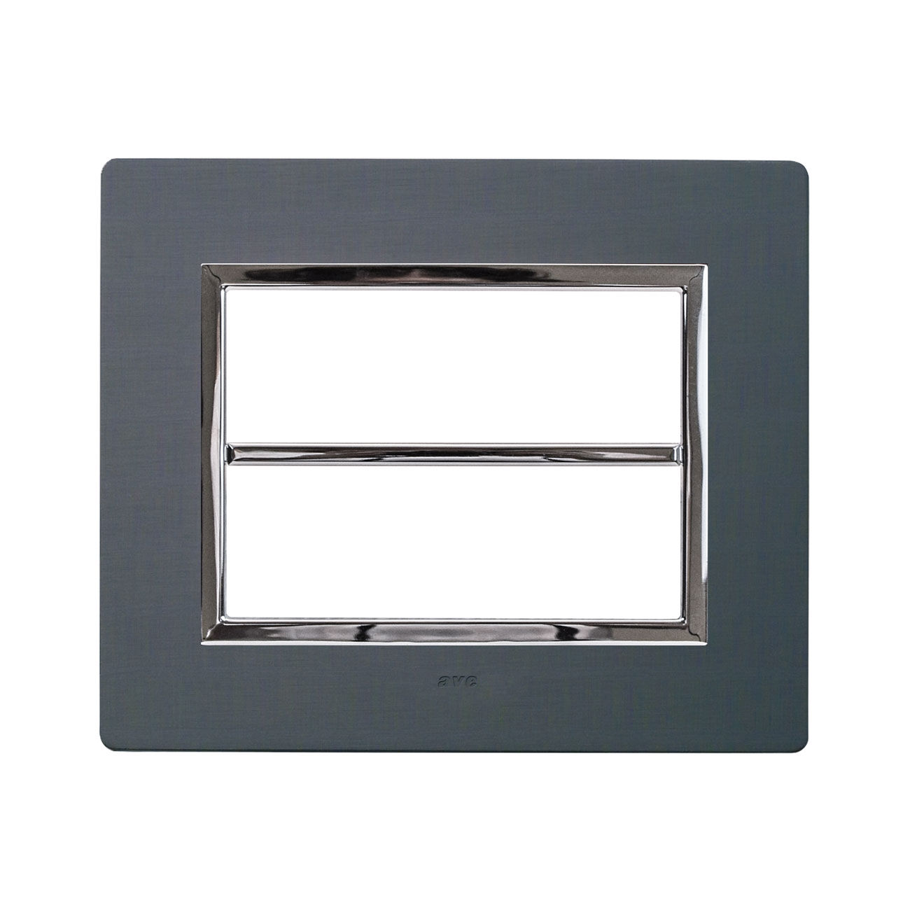 Bticino L4807BT living international placca 7 posti colore Blu