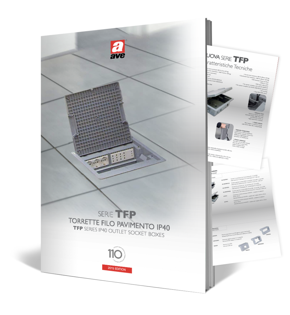 Serie TFP – Torrette filo pavimento IP40