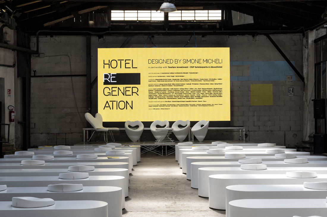 AVE scelta per la mostra Hotel Regeneration - Fuorisalone 2018