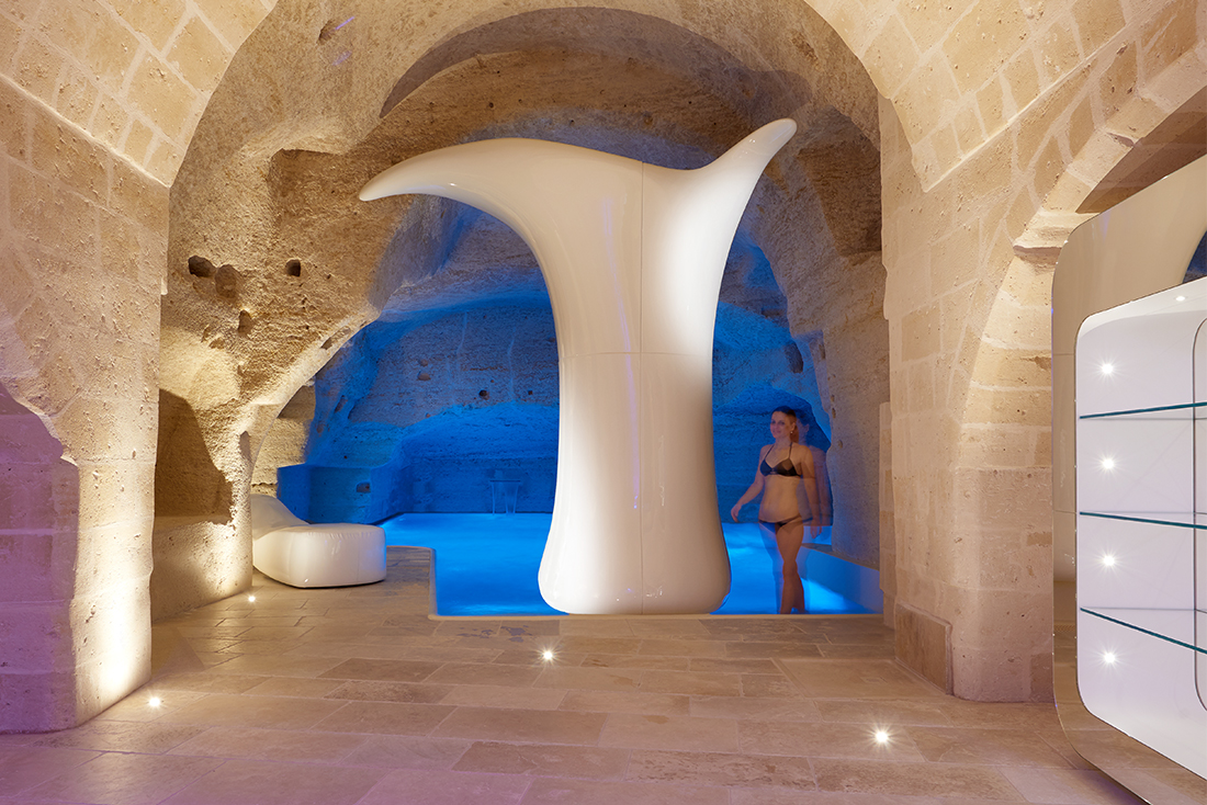 AVE hotel management system at the Aquatio Cave Luxury Hotel & SPA of Matera - Photo Credits: Juergen Eheim